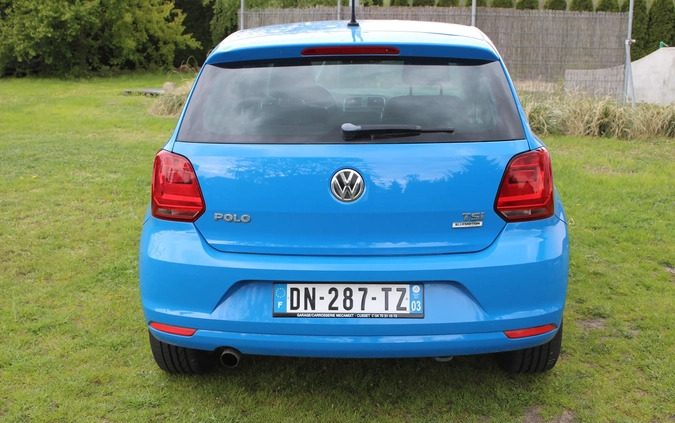 Volkswagen Polo cena 25800 przebieg: 67606, rok produkcji 2015 z Zagórów małe 67